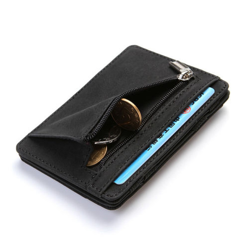 WALLET Magic Wallet With Coin Pocket - Black